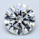 5 Carat Round - Natural Diamond - 5.02 - G - SI2 - EX - EX - EX - Diamonds By Rothschild
