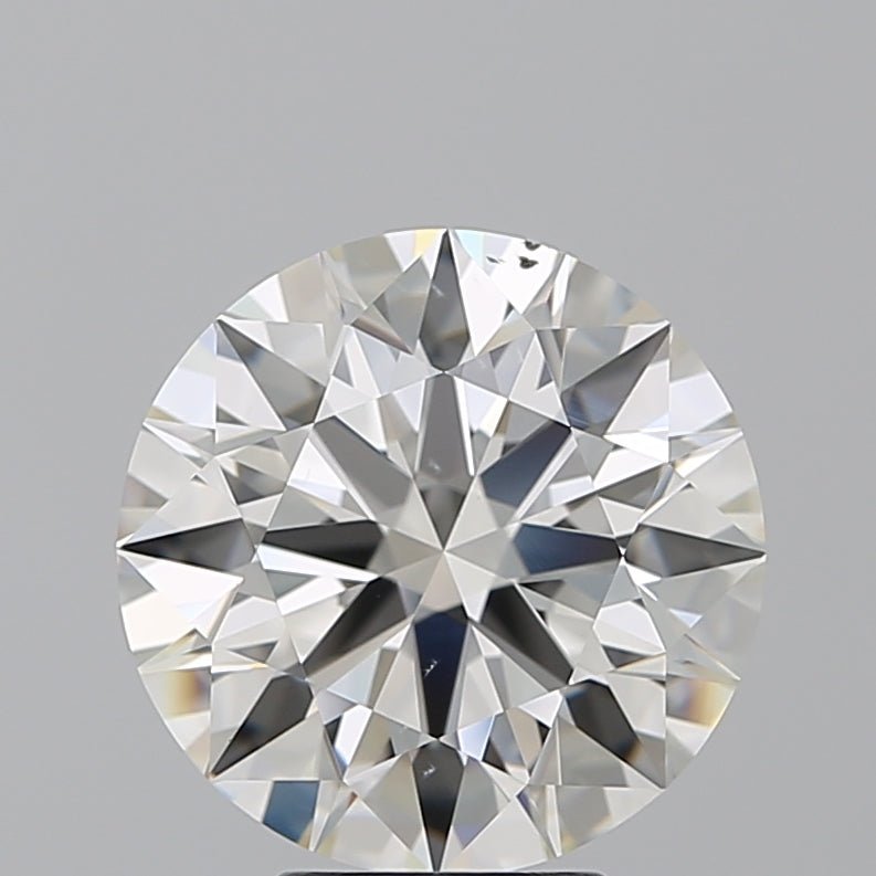 5 Carat Round - Natural Diamond - 5.02 - I - SI1 - EX - EX - EX - Diamonds By Rothschild