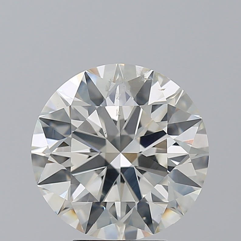 5 Carat Round - Natural Diamond - 5.02 - K - SI2 - EX - EX - EX - Diamonds By Rothschild
