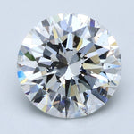 5 Carat Round - Natural Diamond - 5.03 - F - SI1 - EX - EX - EX - Diamonds By Rothschild