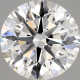 5 Carat Round - Natural Diamond - 5.03 - F - VVS1 - EX - EX - Diamonds By Rothschild