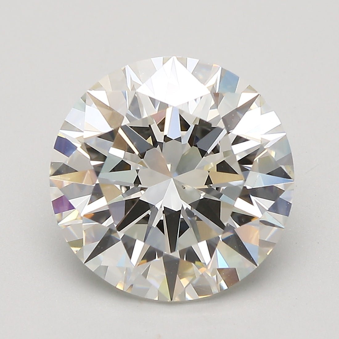 5 Carat Round - Natural Diamond - 5.03 - I - VS2 - EX - EX - EX - Diamonds By Rothschild