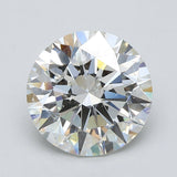 5 Carat Round - Natural Diamond - 5.04 - I - SI1 - EX - EX - EX - Diamonds By Rothschild