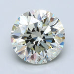 5 Carat Round - Natural Diamond - 5.04 - M - SI1 - G - VG - G - Diamonds By Rothschild