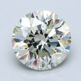 5 Carat Round - Natural Diamond - 5.04 - M - SI1 - G - VG - G - Diamonds By Rothschild