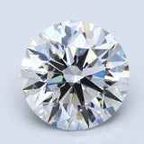 5 Carat Round - Natural Diamond - 5.05 - E - VS2 - EX - EX - EX - Diamonds By Rothschild