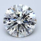 5 Carat Round - Natural Diamond - 5.14 - I - SI1 - EX - EX - EX - Diamonds By Rothschild