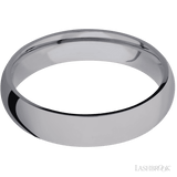 5 mm wide Domed Tantalum band. - Diamonds By Rothschild