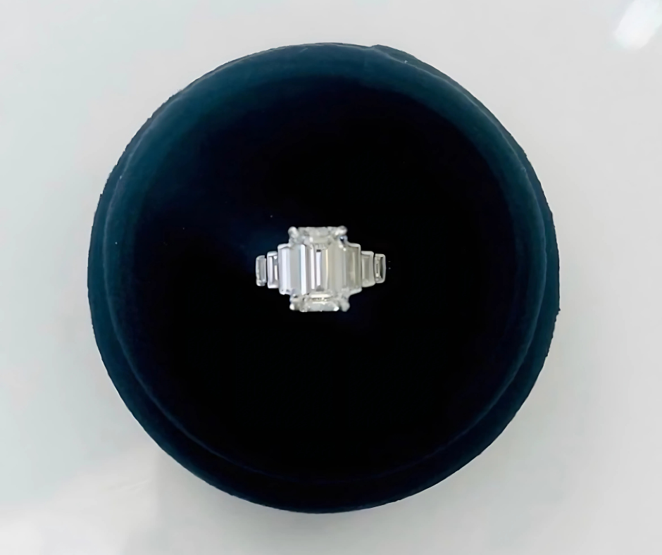 Emerald Cut Engagement Ring