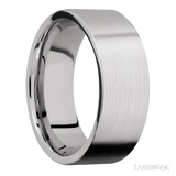 8 mm wide Flat Cobalt Chrome band.