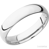 5 mm wide Domed Cobalt Chrome band.