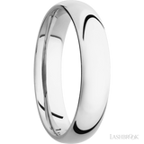 5 mm wide Domed Cobalt Chrome band.