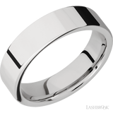 6 mm wide Flat Cobalt Chrome band.