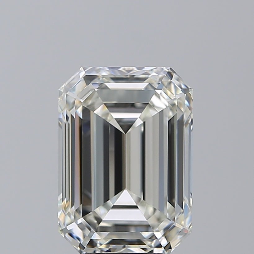 5.5 Carat Emerald - Natural Diamond - 5.52 - J - IF - VG - EX - EX - Diamonds By Rothschild
