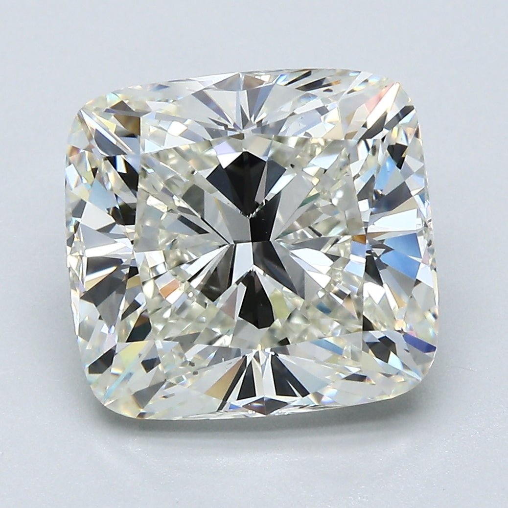 5.5 Carat Natural Diamond - CUSHION 5.4ct - Diamonds By Rothschild