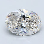 5.5 Carat Oval - Natural Diamond - 5.42 - I - SI2 - VG - EX - VG - Diamonds By Rothschild