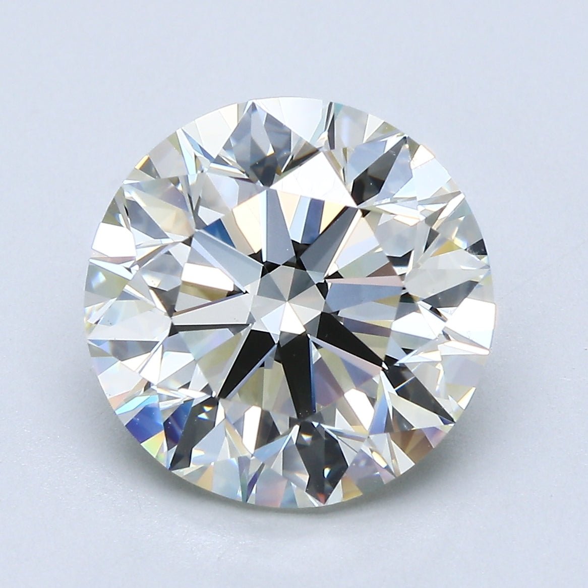 5.5 Carat Round - Natural Diamond - 5.7 - L - VS1 - EX - EX - EX - Diamonds By Rothschild