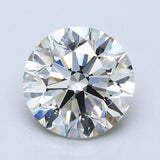 5.5 Carat Round - Natural Diamond - 5.7 - L - VS1 - EX - EX - EX - Diamonds By Rothschild