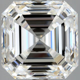 6 Carat Asscher - Natural Diamond - 6.03 - F - VS2 - VG - EX - EX - Diamonds By Rothschild