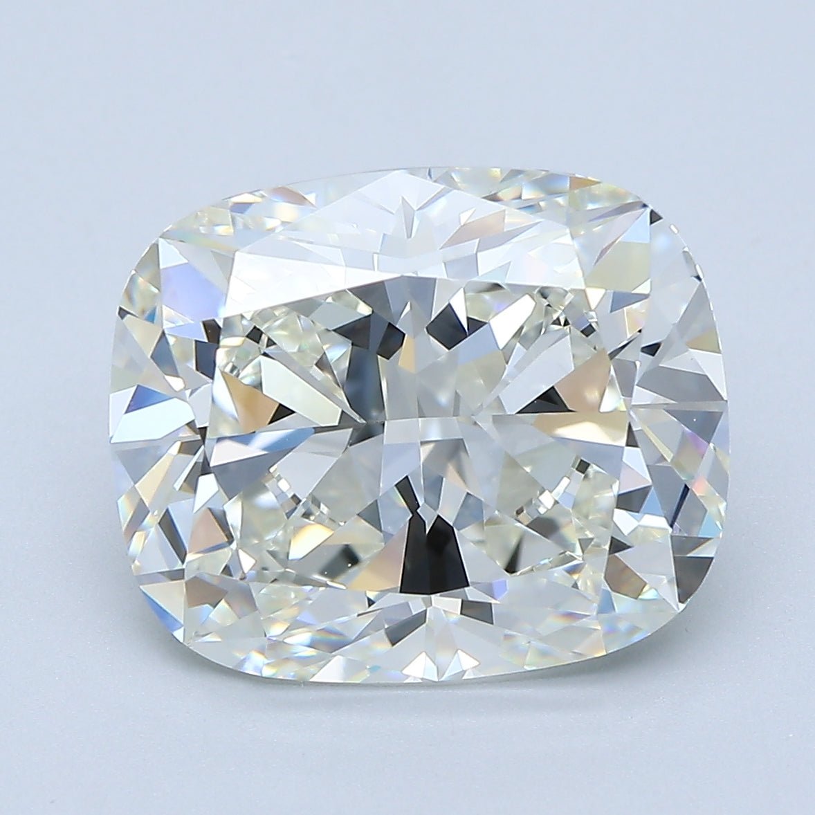 6 Carat Cushion - Natural Diamond - 6.03 - I - VVS2 - EX - EX - Diamonds By Rothschild