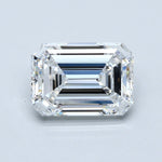 6 Carat Emerald - Natural Diamond - 5.8 - E - VVS2 - VG - EX - EX - Diamonds By Rothschild