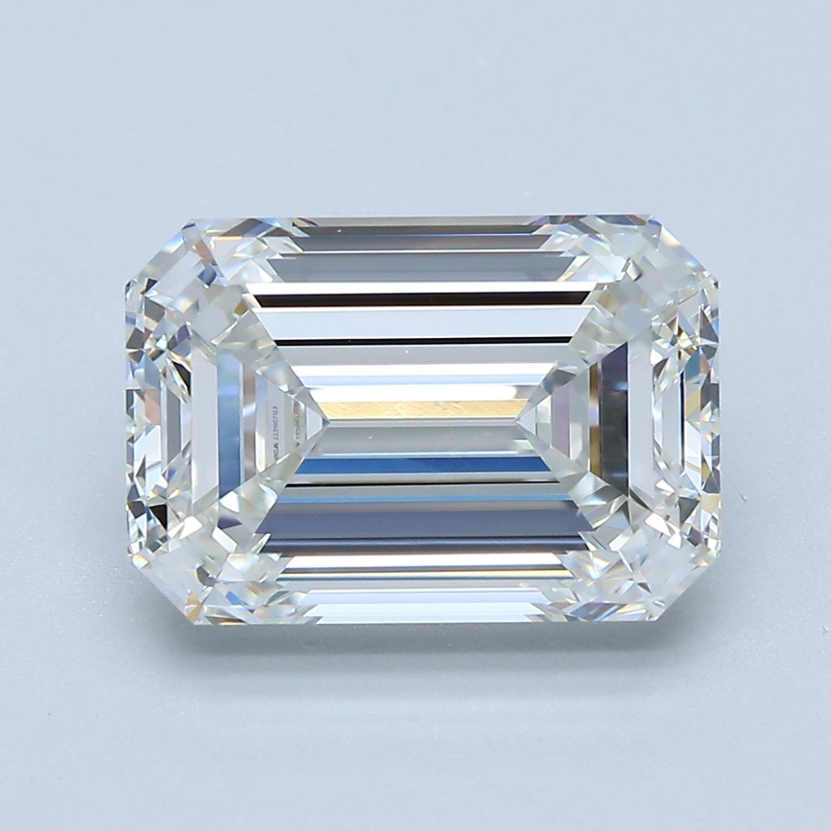 6 Carat Emerald - Natural Diamond - 6.01 - H - VS2 - EX - EX - Diamonds By Rothschild