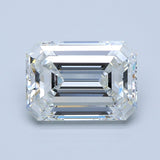6 Carat Emerald - Natural Diamond - 6.02 - F - VS2 - EX - EX - EX - Diamonds By Rothschild