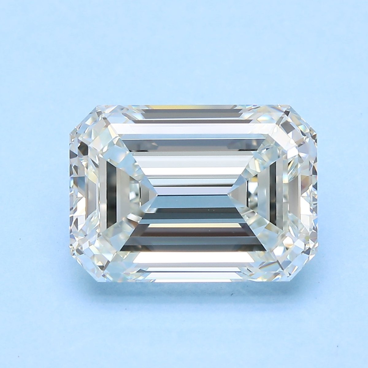 6 Carat Emerald - Natural Diamond - 6.04 - J - VVS1 - EX - EX - Diamonds By Rothschild