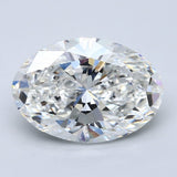 6 Carat Oval - Natural Diamond - 6 - F - VS1 - VG - EX - EX - Diamonds By Rothschild