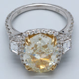 6 Carat Oval - Natural Diamond - 6.01 - FANCY - VS2 - VG - G - G - Diamonds By Rothschild