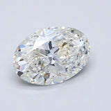 6 Carat Oval - Natural Diamond - 6.05 - H - SI2 - VG - EX - VG - Diamonds By Rothschild