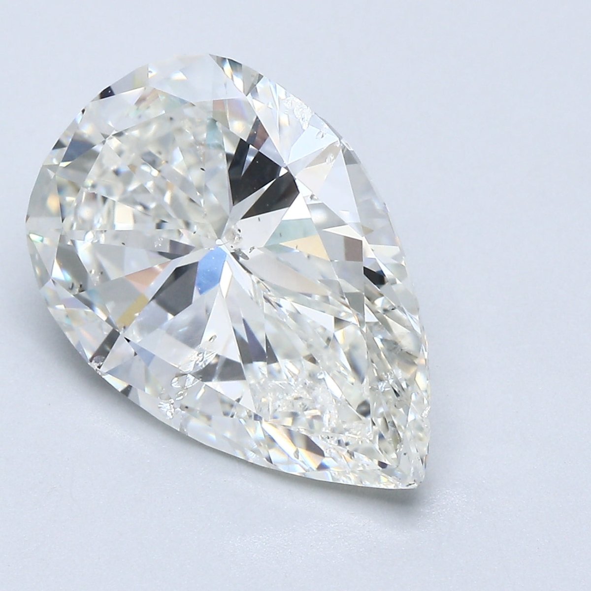 6 Carat Pear - Natural Diamond - 6.21 - I - I1 - G - G - G - Diamonds By Rothschild