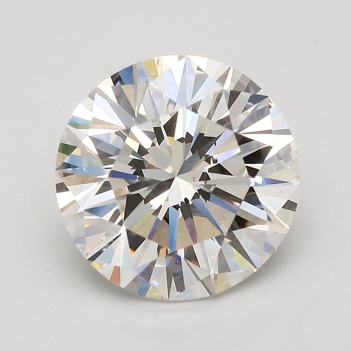 6.5 Carat Round - Natural Diamond - 6.41 - H - SI2 - VG - EX - VG - Diamonds By Rothschild