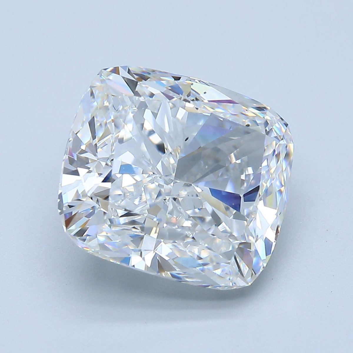 7 Carat Cushion - Natural Diamond - 7.03 - E - Very Slightly Included - EX - EX - Diamonds By Rothschild
