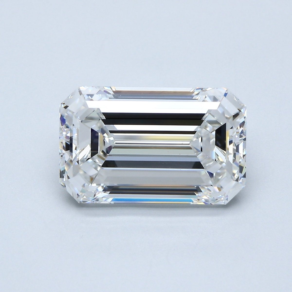 7 Carat Emerald - Natural Diamond - 7.01 - F - VS1 - VG - EX - VG - Diamonds By Rothschild