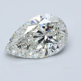 7 Carat PEAR - Natural Diamond - 7.08 - H - SI2 - VG - EX - EX - Diamonds By Rothschild