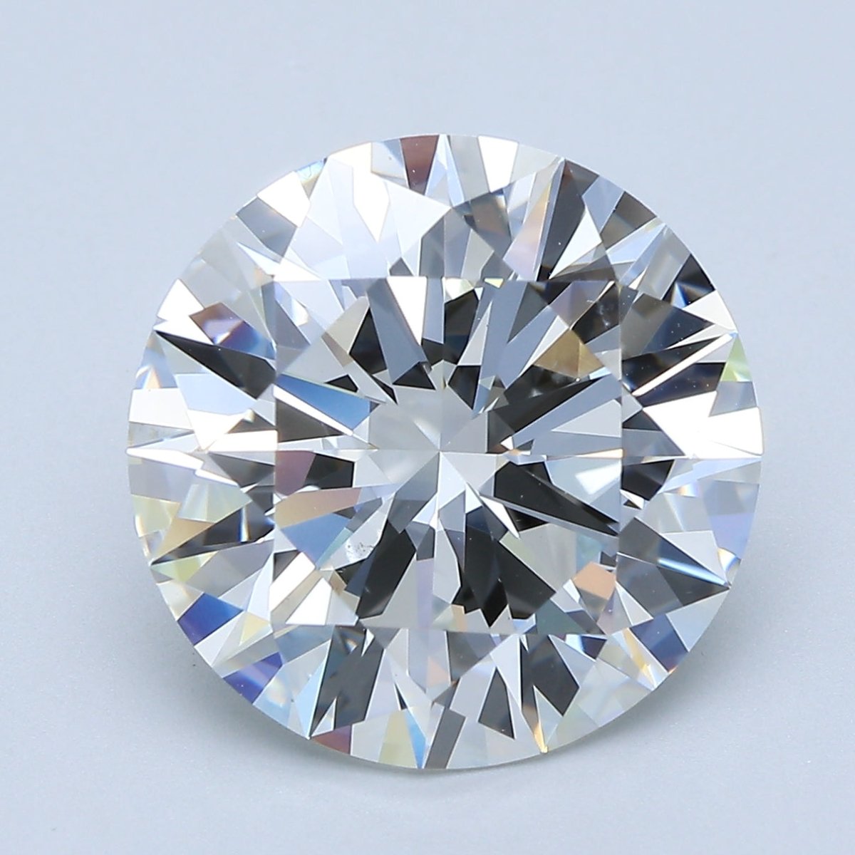 7 Carat Round - Natural Diamond - 6.81 - G - SI1 - EX - EX - EX - Diamonds By Rothschild