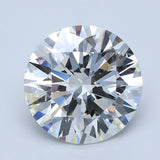 7 Carat Round - Natural Diamond - 6.81 - G - SI1 - EX - EX - EX - Diamonds By Rothschild
