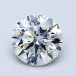 7 Carat Round - Natural Diamond - 7.01 - F - VVS2 - EX - EX - EX - Diamonds By Rothschild
