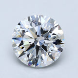 7 Carat Round - Natural Diamond - 7.01 - F - VVS2 - EX - EX - EX - Diamonds By Rothschild