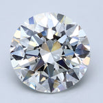 7 Carat Round - Natural Diamond - 7.02 - H - VS1 - EX - EX - EX - Diamonds By Rothschild