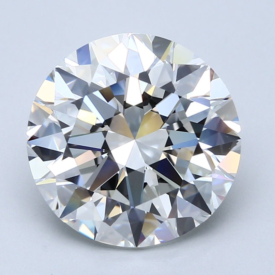 7 Carat Round - Natural Diamond - 7.02 - H - VS1 - EX - EX - EX - Diamonds By Rothschild