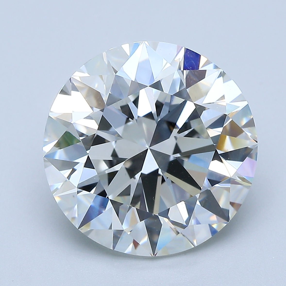 7 Carat Round - Natural Diamond - 7.04 - H - VS1 - EX - EX - EX - Diamonds By Rothschild
