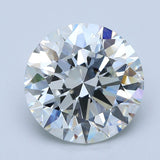 7 Carat Round - Natural Diamond - 7.04 - H - VS1 - EX - EX - EX - Diamonds By Rothschild