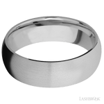 7 mm wide Domed Titanium band. - Diamonds By Rothschild