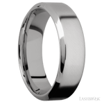 7 mm wide High Bevel Titanium band. - Diamonds By Rothschild