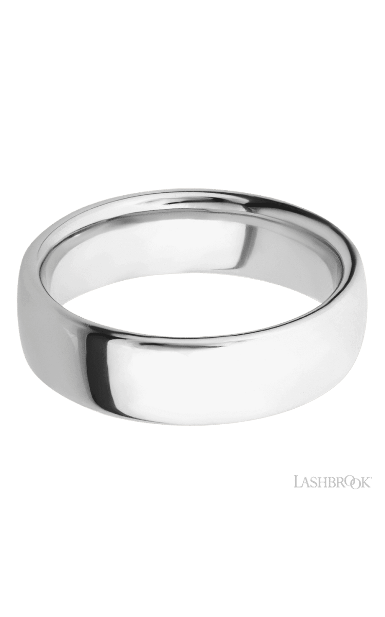 7 mm wide Ultra Comfort (our most comfortable profile) 14K White Gold band. - Diamonds By Rothschild