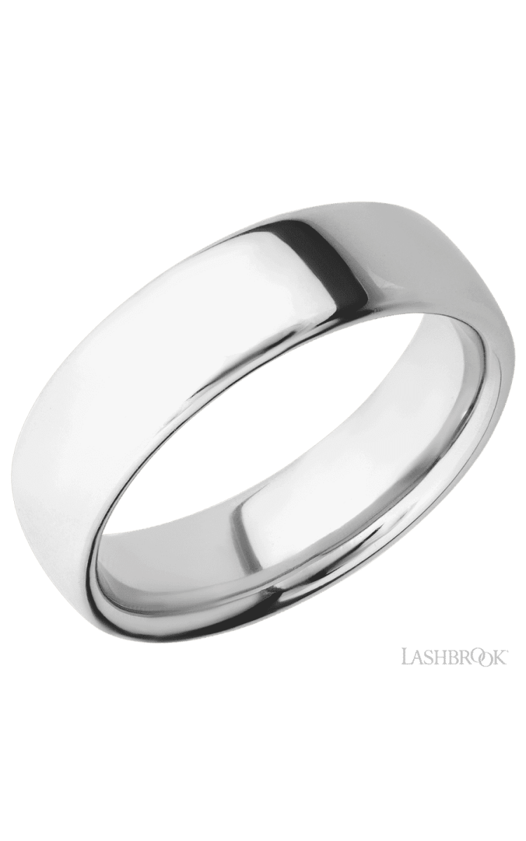 7 mm wide Ultra Comfort (our most comfortable profile) 14K White Gold band. - Diamonds By Rothschild