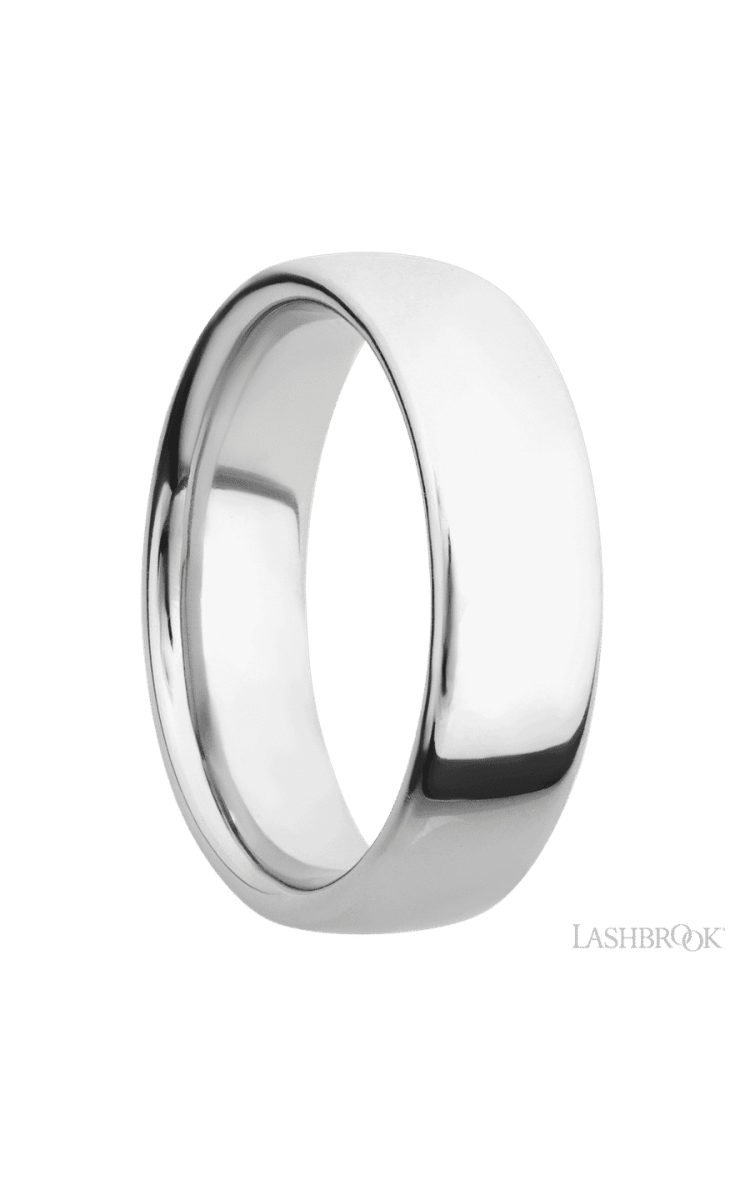7 mm wide Ultra Comfort (our most comfortable profile) 14K White Gold band. - Diamonds By Rothschild