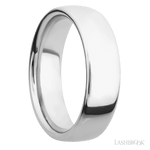 7 mm wide Ultra Comfort (our most comfortable profile) 14K White Gold band. - Diamonds By Rothschild